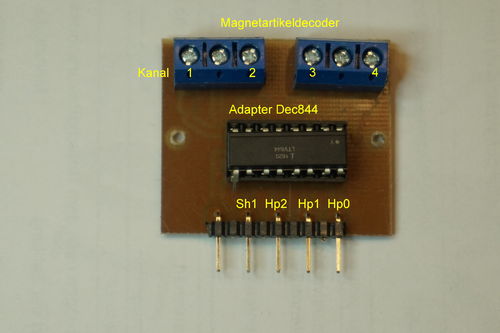 Adapter für Magnetartikeldecoder